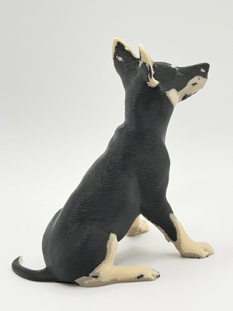 Custom 3D Printed Pet Figurine, Personalized Dog Statue, Memorial Keepsake Gift
